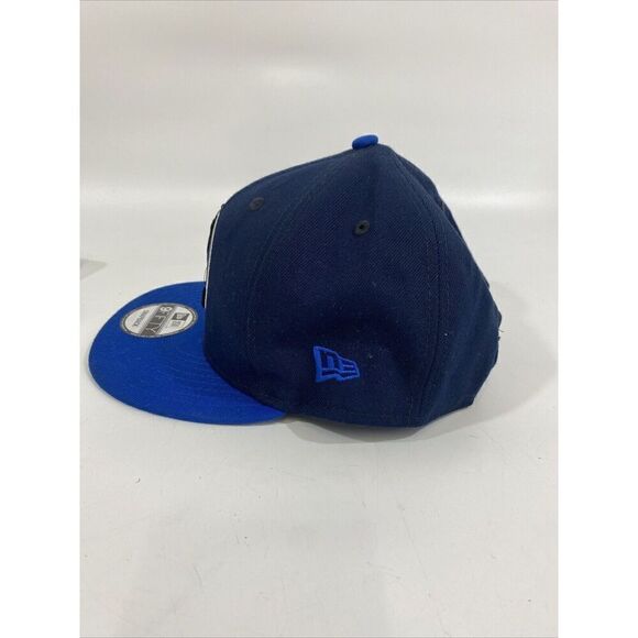 9Fifty New Era Dallas Mavericks Two Tone SnapBack Cap Hat Blue Navy - Picture 3 of 10